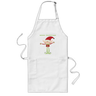 Delantal Largo Apron de vacaciones - Elf de los Navidades