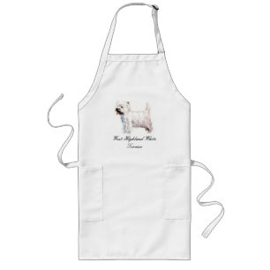 Delantal Largo Apron del West Highland White Terrier