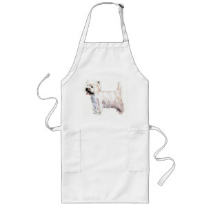 Delantal Largo Apron del West Highland White Terrier