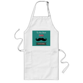 Delantal Largo Apron - El mejor papá del mundo