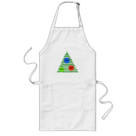Delantal Largo Apron - Ho, Ho, Ho tree