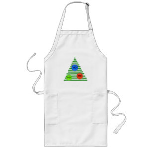 Delantal Largo Apron - Ho, Ho, Ho tree
