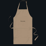Delantal Largo Apron largo - Personaliza o deja en blanco<br><div class="desc">Apron largo - Personaliza o deja en blanco</div>