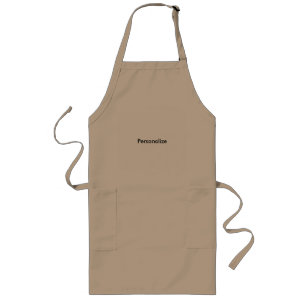 Delantal Largo Apron largo - Personaliza o deja en blanco