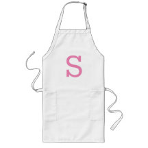 Apron monogramado moderno