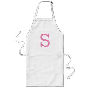 Delantal Largo Apron monogramado moderno
