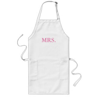 DELANTAL LARGO APRON-MR Y LA SRA. BRIDE Y GROOM