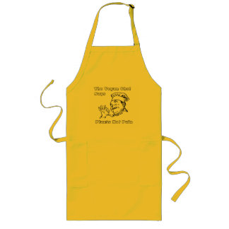 DELANTAL LARGO APRON PARA CHEFS VEGAN