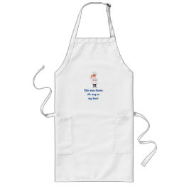Delantal Largo Apron para un hombre al que le gusta cocinar