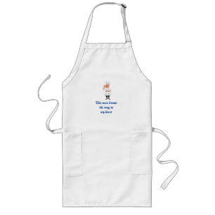 Delantal Largo Apron para un hombre al que le gusta cocinar