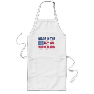 Delantal Largo Apron patriótico