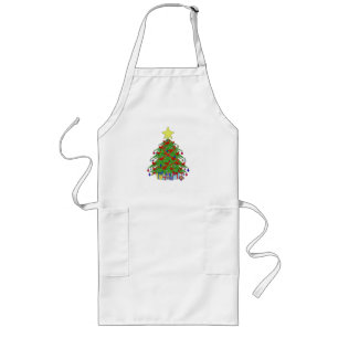 Delantal Largo árbol de Navidad