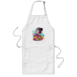 Delantal Largo Arte Retro Mama Pop Personalizado (13)