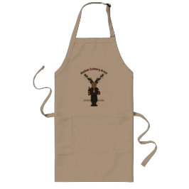 Delantal Largo Artista culinario de Alaska "Cariboutender" Apron