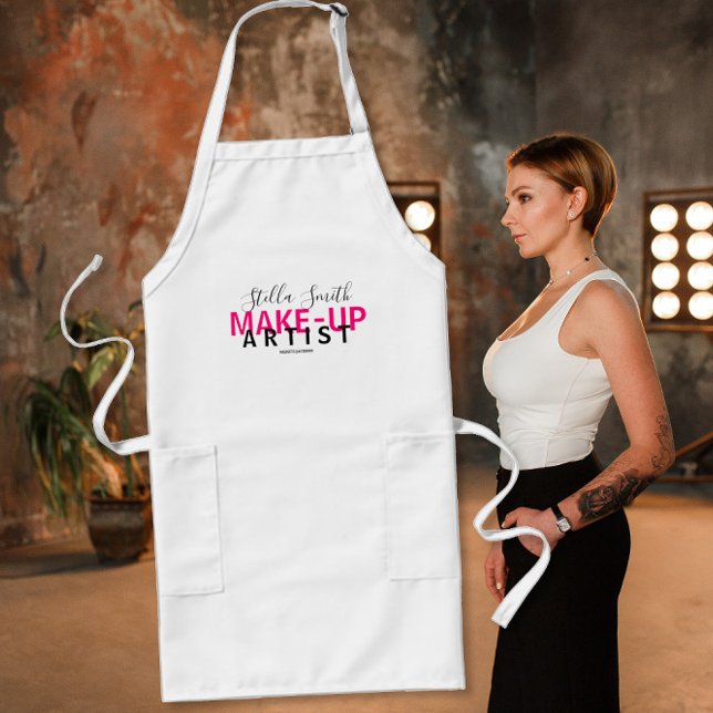 Delantal Largo Artista de maquillaje personalizado Apron estándar (Subido por el creador)
