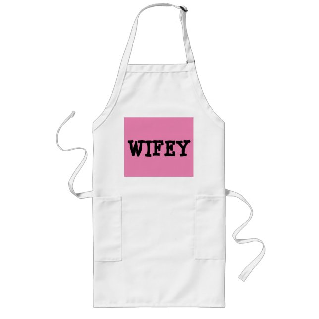 Delantal Largo Auricular de cocina WIFEY (Frente)