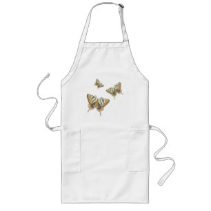 Delantal Largo Aztec Swallowtail Apron