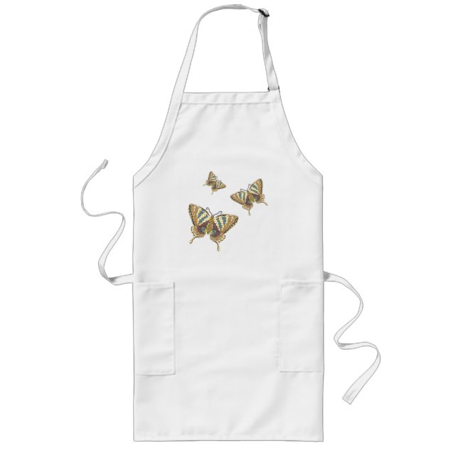 Delantal Largo Aztec Swallowtail Apron (Frente)