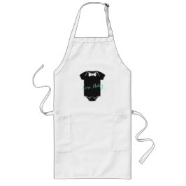 Delantal Largo BABY Y CO Little Man Shower Long Apron