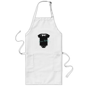 Delantal Largo BABY Y CO Little Man Shower Long Apron