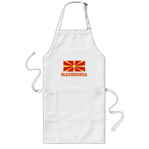 Delantal Largo Bandera 2 de Macedonia