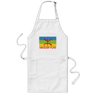 Delantal Largo Bandera amazigh - bandera bereber-Drapeau Amazigh