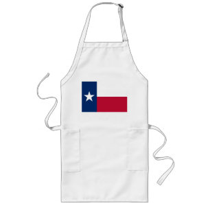 Delantal Largo Bandera de Texas