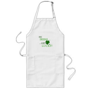 Delantal Largo Be Irish Get Lucky Apron