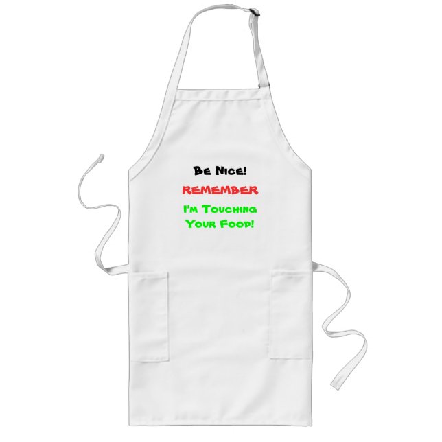 Delantal Largo Be Nice Apron (Frente)