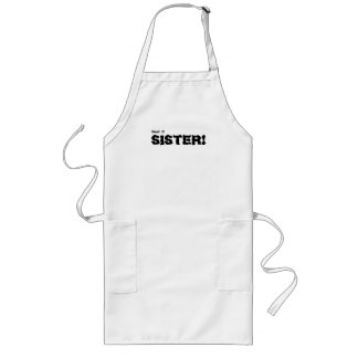 Delantal Largo Beat It Sister Apron