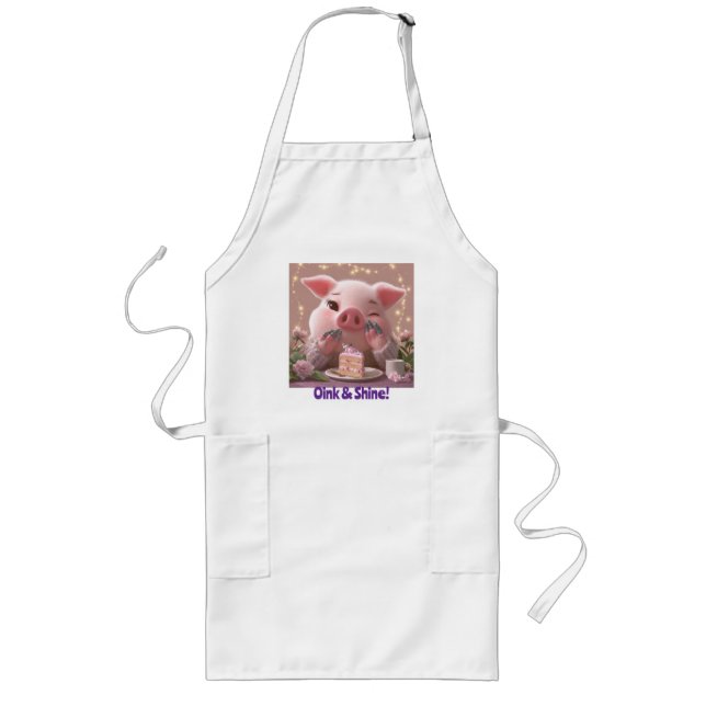 Delantal Largo Beauty Salon Work Apron (Frente)