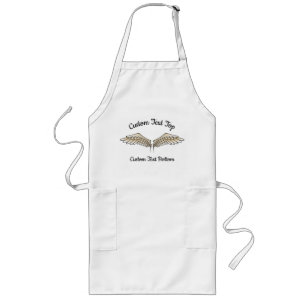 Delantal Largo Beige Wings Apron