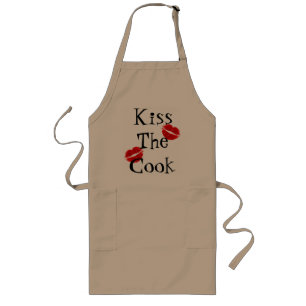 Delantal Largo Besar El Apron Cook
