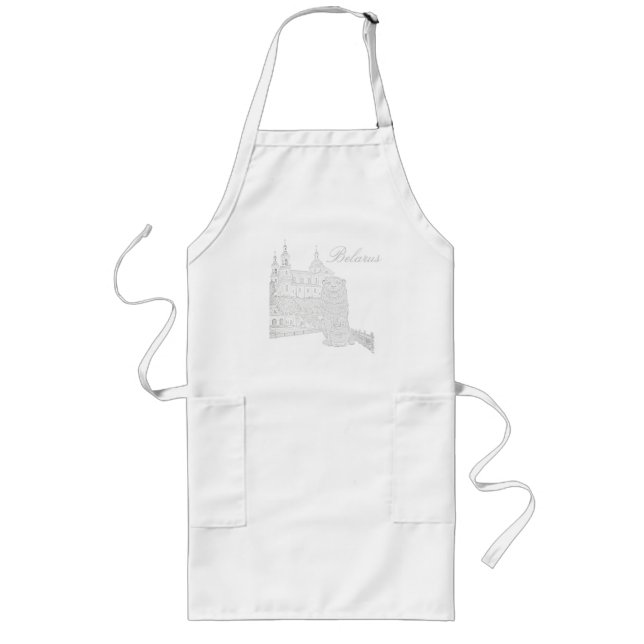 Delantal Largo Bielorrusia Беларусь Viciebsk Vitebsk plataforma d (Frente)