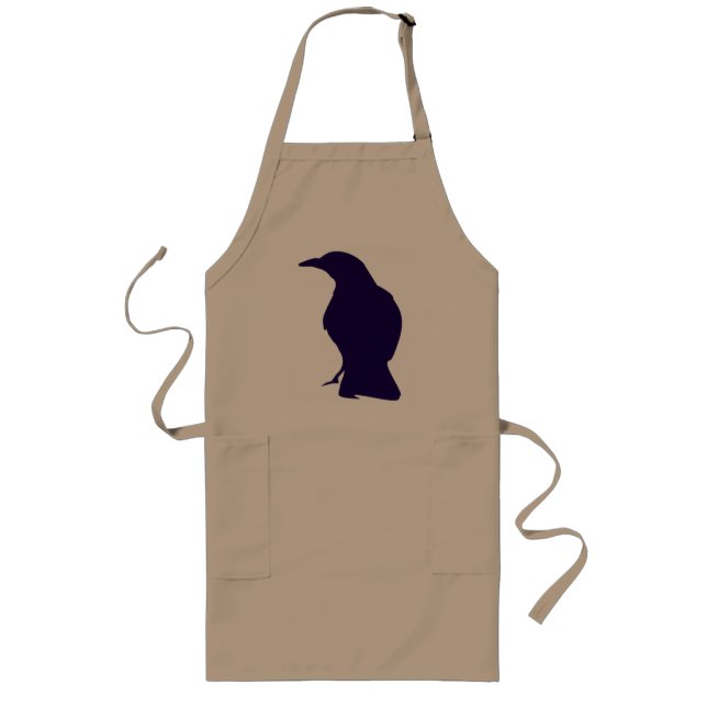 Delantal Largo Black Crow Apron (Frente)