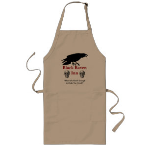 Delantal Largo Black Raven Inn Apron