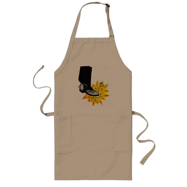 Delantal Largo Boda judío (Frente)