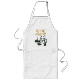 Delantal Largo Bone Appétit Frenchie Apron