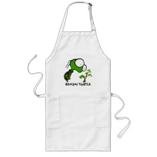 Delantal Largo Bonsai Turtle Apron