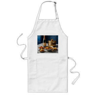 Delantal Largo Broch Bliss: Mimosas y el pollo y Waffles Deligh