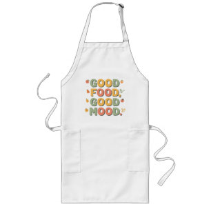 Delantal Largo Buena Comida, Buen Humor - Apron Chef Agradable