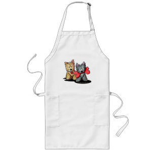Delantal Largo Cairn Terrier Duo Apron