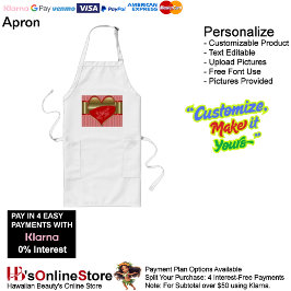 Delantal Largo Cajas de Hearts Long Apron