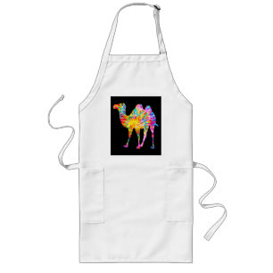 DELANTAL LARGO CAMELLO TIE DYE