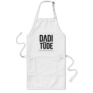 Delantal Largo Camiseta del Día del Padre personalizado