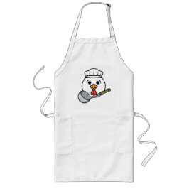 Delantal Largo Camiseta Divertida Señora Almuerzo, Camiseta Cafet