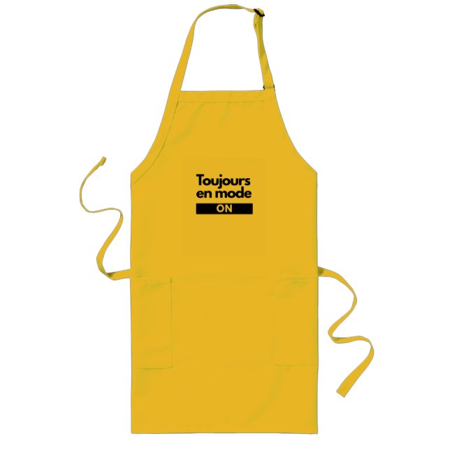 Delantal Largo Camisetas (Frente)