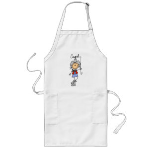 Delantal Largo Camisetas y regalos de vaquera con lazo