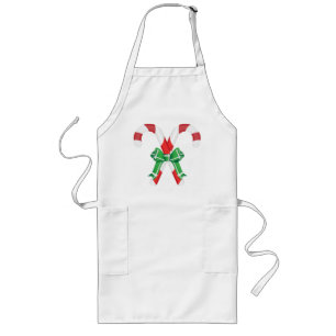Delantal Largo CANDYCANES DE navidades