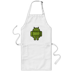 Delantal Largo Carácter de garabato paisley para Android™